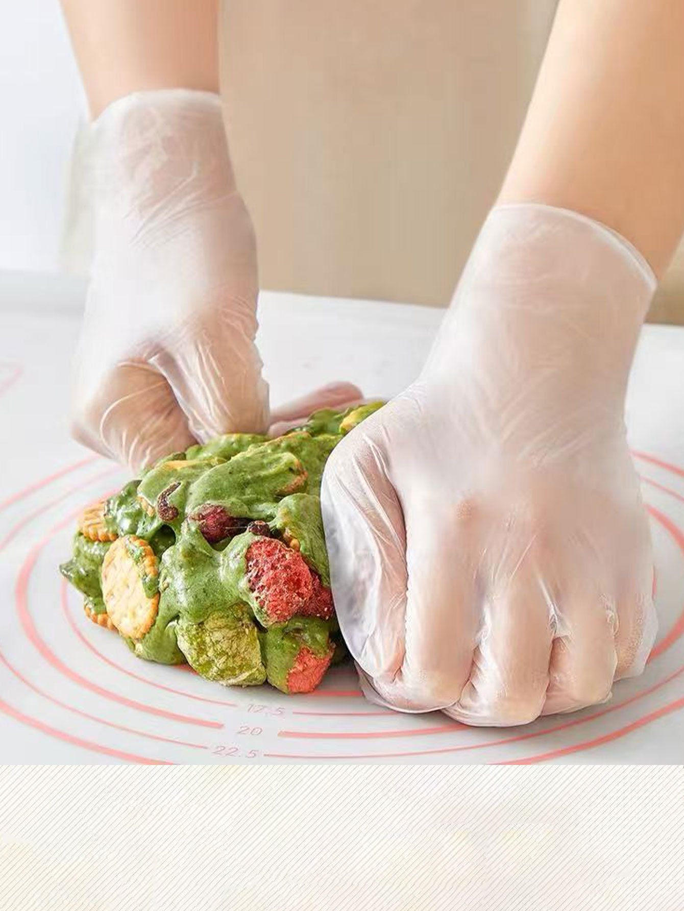 Kitchen Baking Gloves - Wegwerphandschoenen, food-grade, speciaal voor het kneden