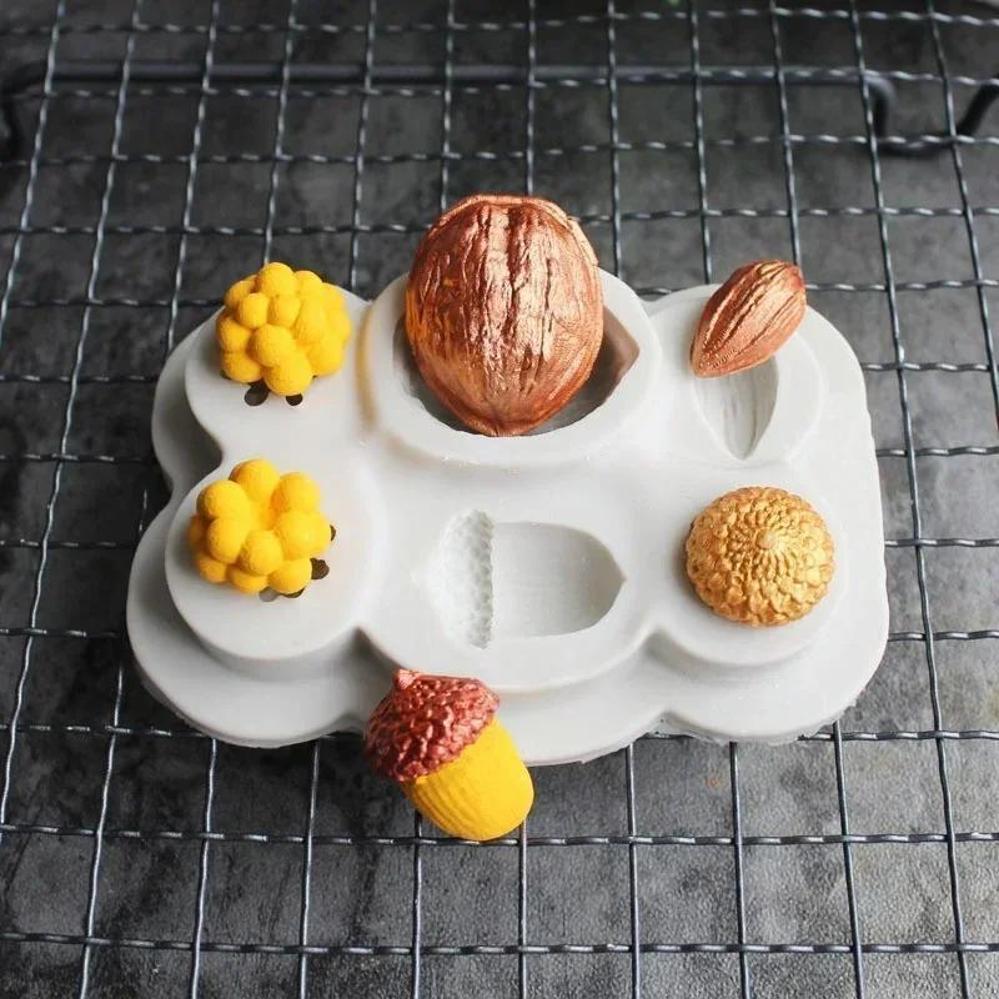 Baking Kitchen For Kids - Noten Chocolade Siliconen Vorm DIY Handgemaakte