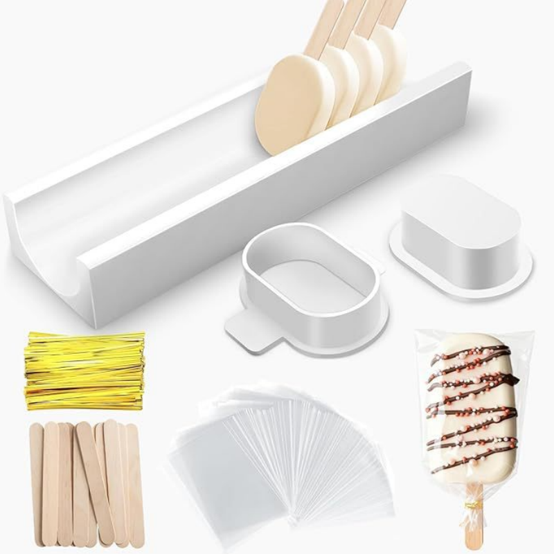 Baking Kitchen Set - Cake Pop Vormpjes Set met Bakplaat