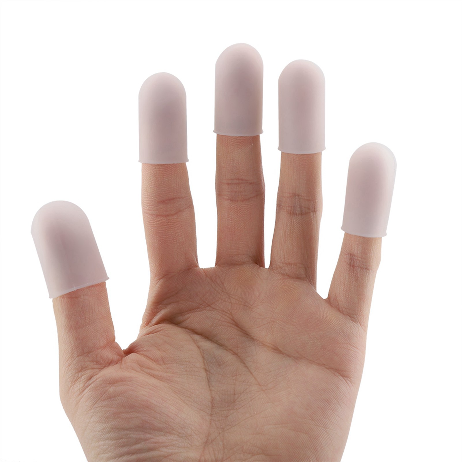 Kitchen Baking Gloves - 5 Stuks Siliconen Vingerbeschermer Duimen Mouw