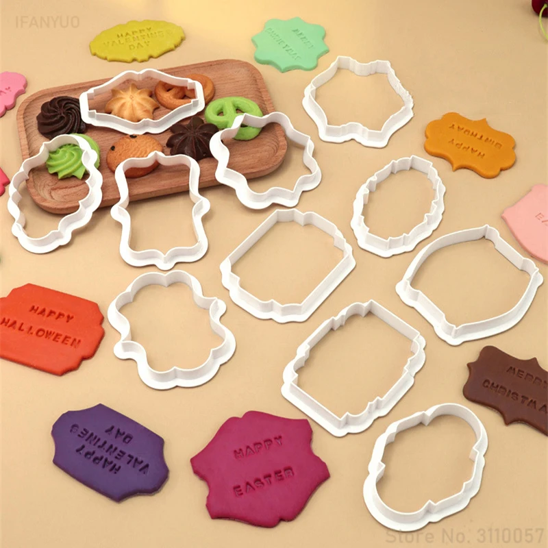 Kitchen Baking Tools Names - 4 STUKS Vintage Plaquette Frame Cookie