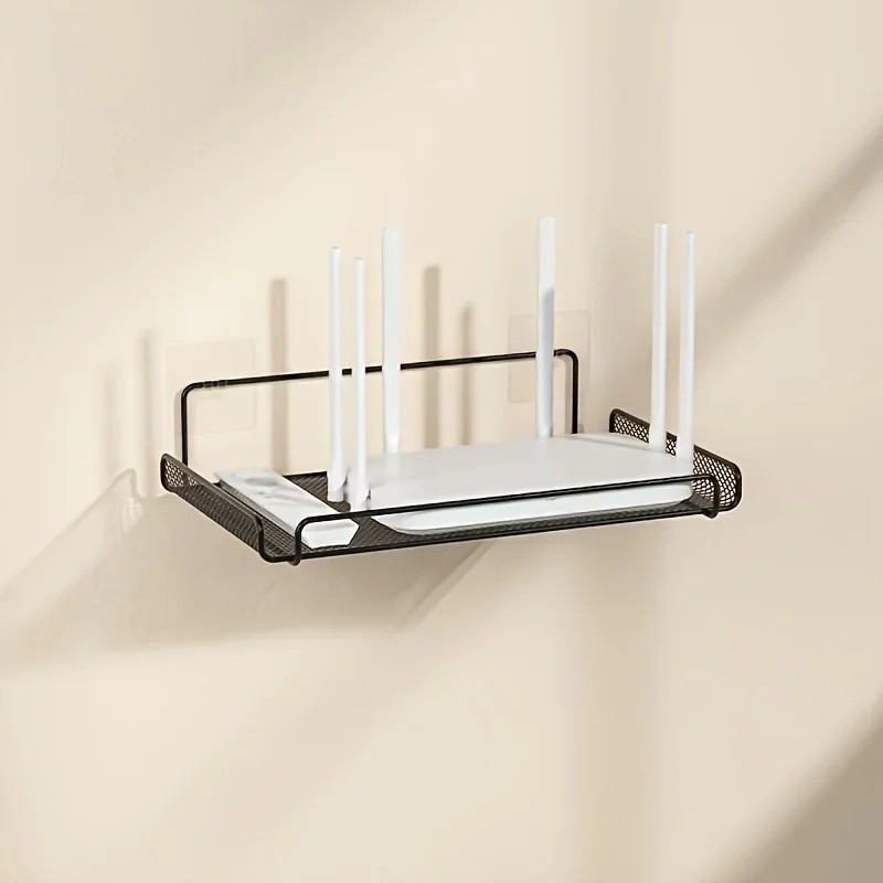 Kitchen Uncle - Roestvrijstalen routerplank zonder boren, WiFi wandmontage