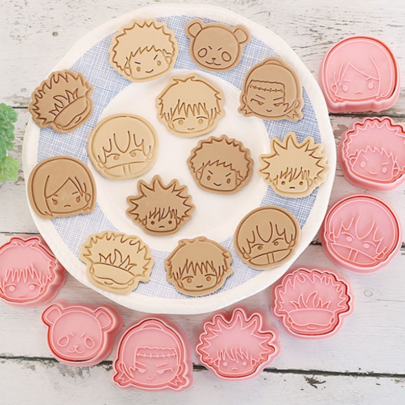 8-delige Jujutsu Kaisen cake-  - Baking Kitchen For Kids recensie en prijs