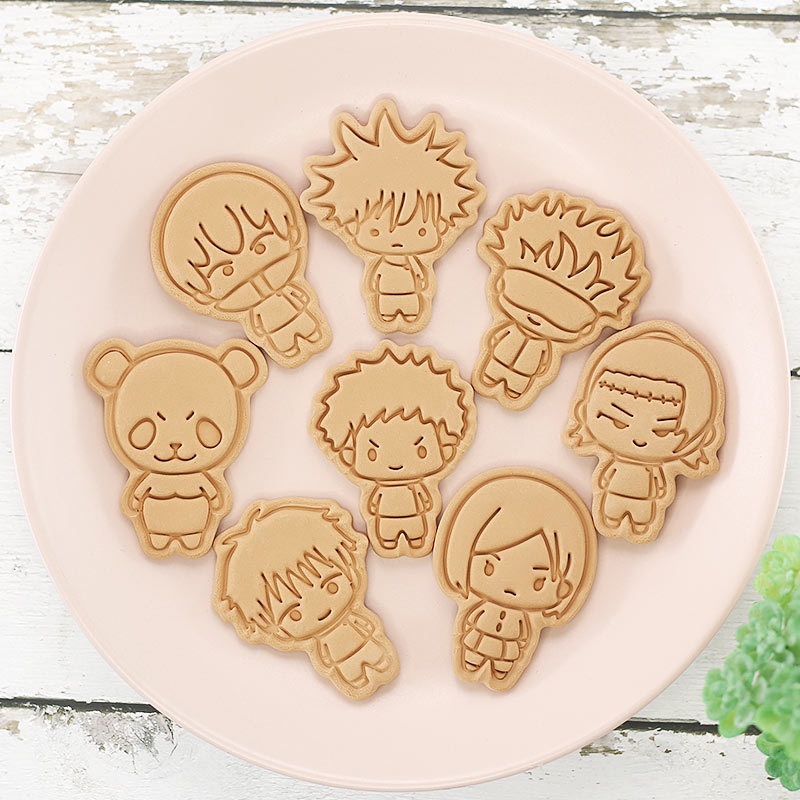8-delige Jujutsu Kaisen cake-  - Baking Kitchen For Kids recensie en prijs