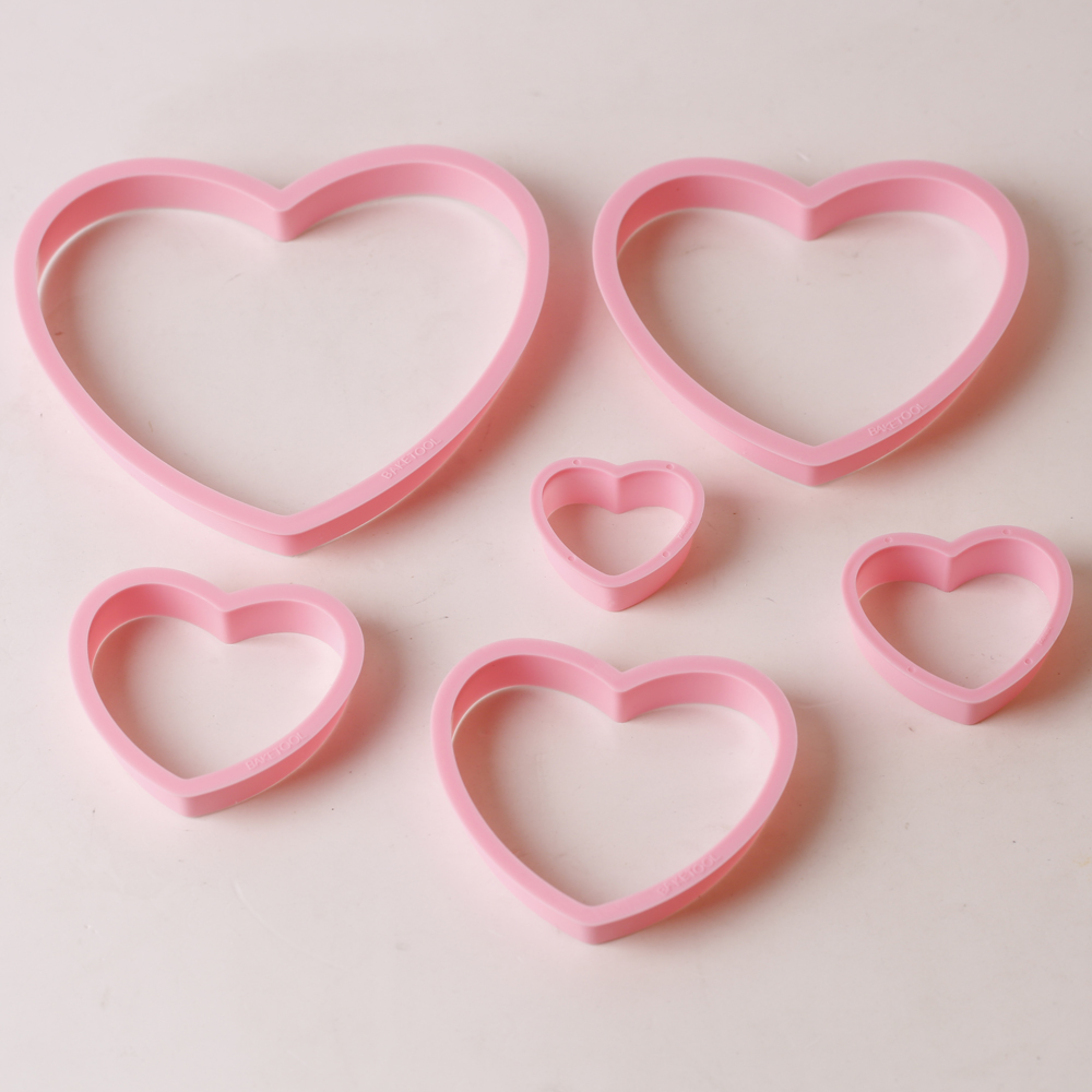 1 set/3 sets roze hart ster bl - Baking Kitchen Set recensie en prijs