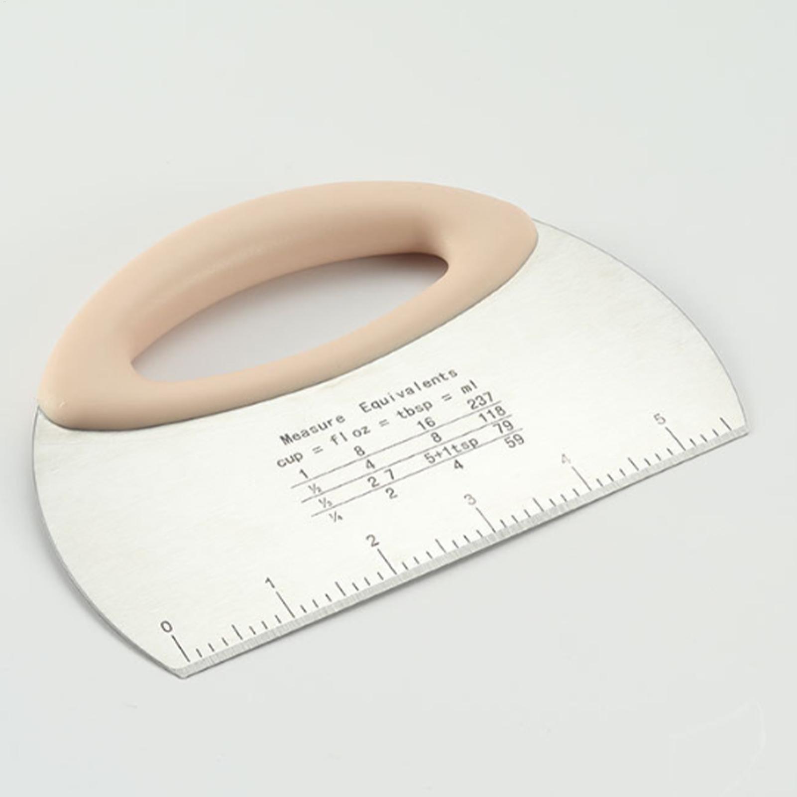 Keukendeegschraper van roestvr - Bench Scraper Dough recensie en prijs