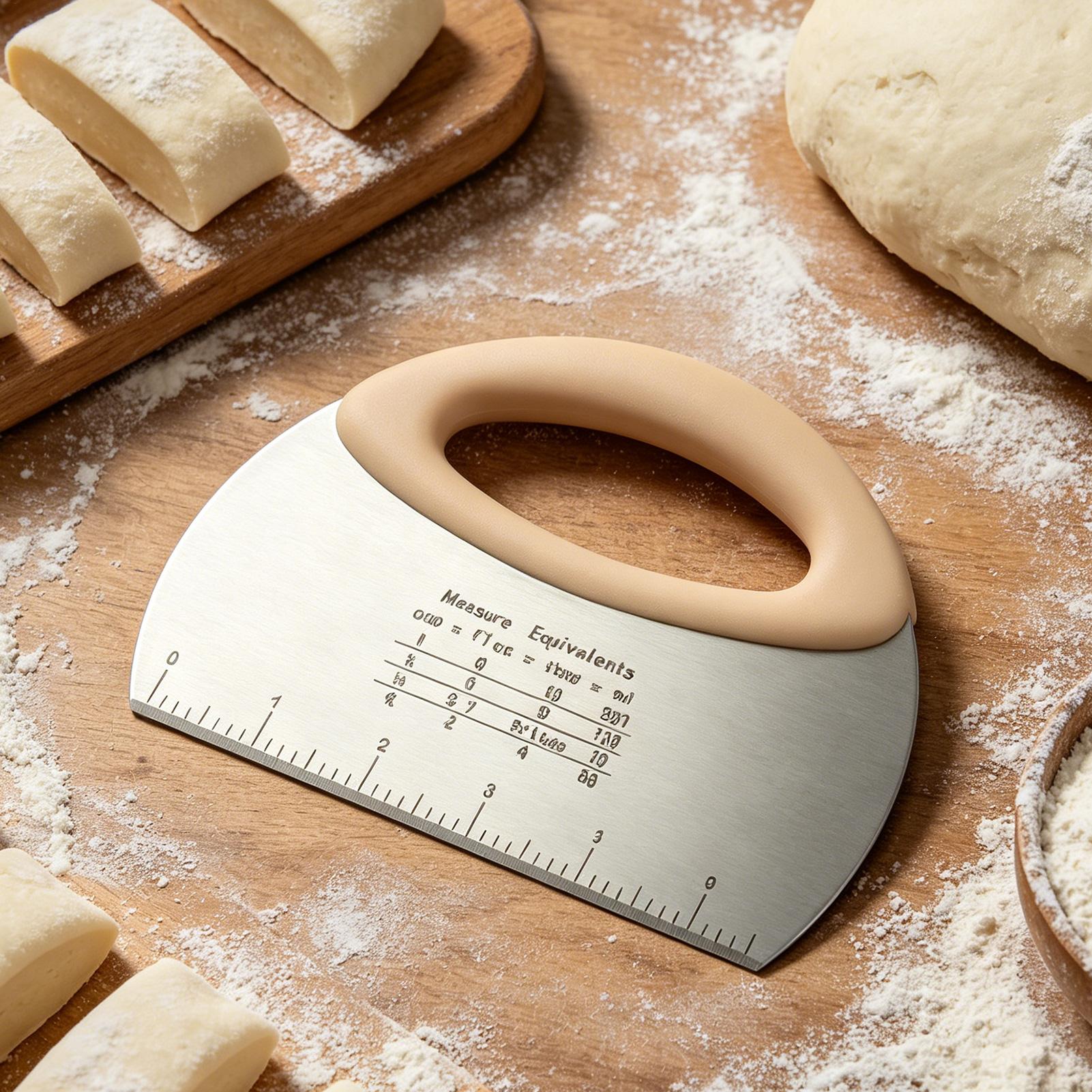 Keukendeegschraper van roestvr - Bench Scraper Dough recensie en prijs