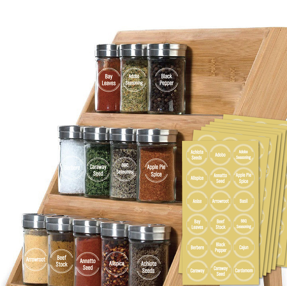 144 stks Kruidenpot Etiketten  - Kitchen Baking Tools Names recensie en prijs