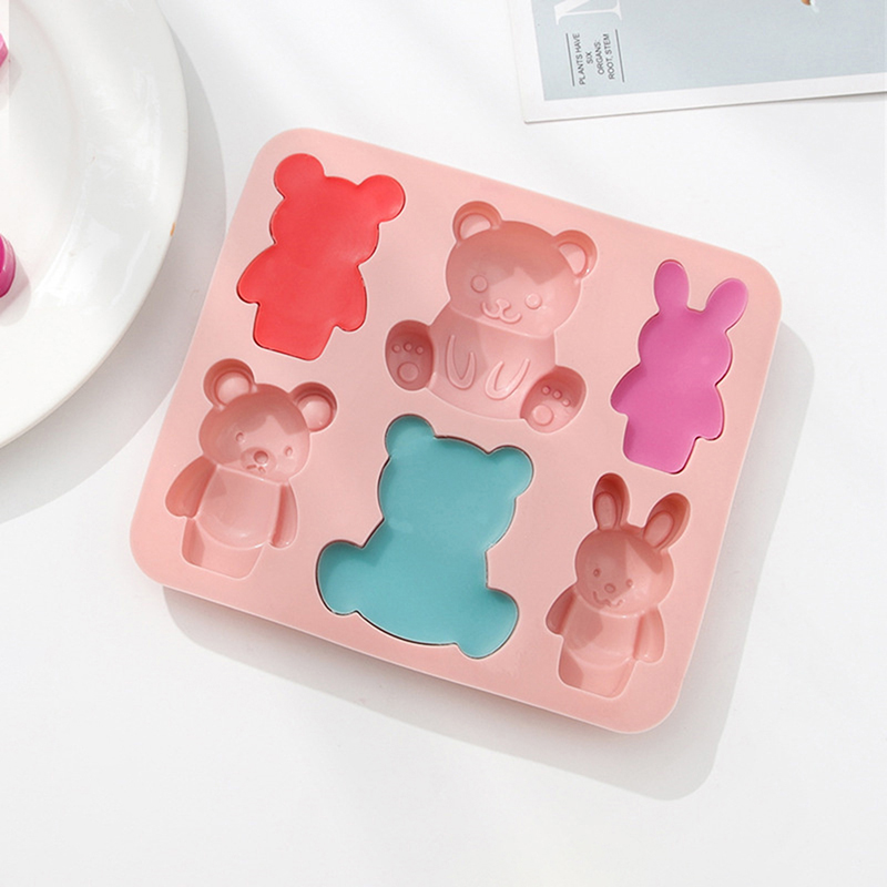 Siliconen mal Leuke cartoon di - Baking Kitchen For Kids recensie en prijs