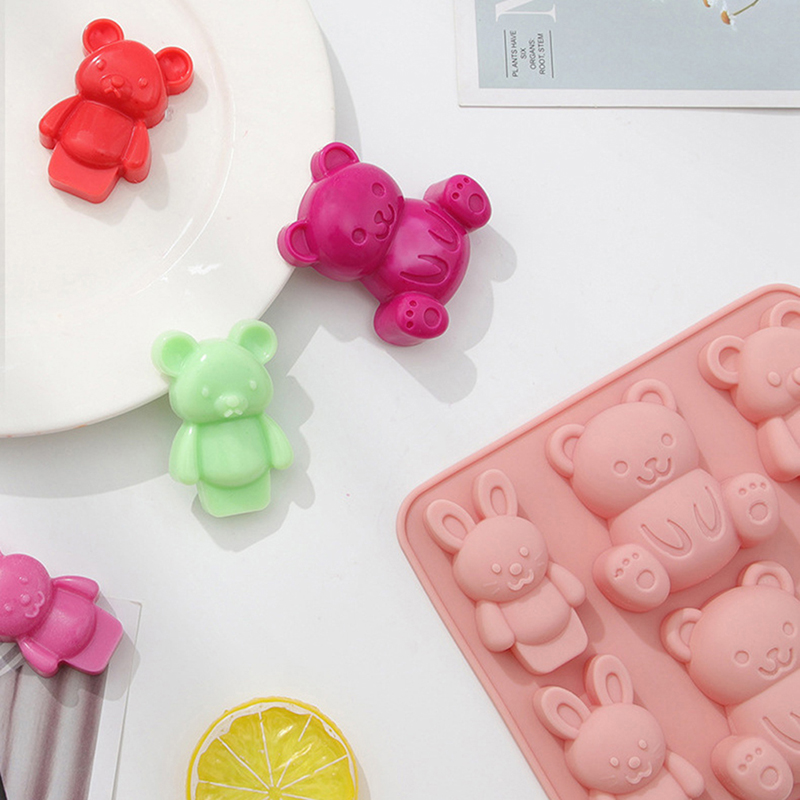 Siliconen mal Leuke cartoon di - Baking Kitchen For Kids recensie en prijs