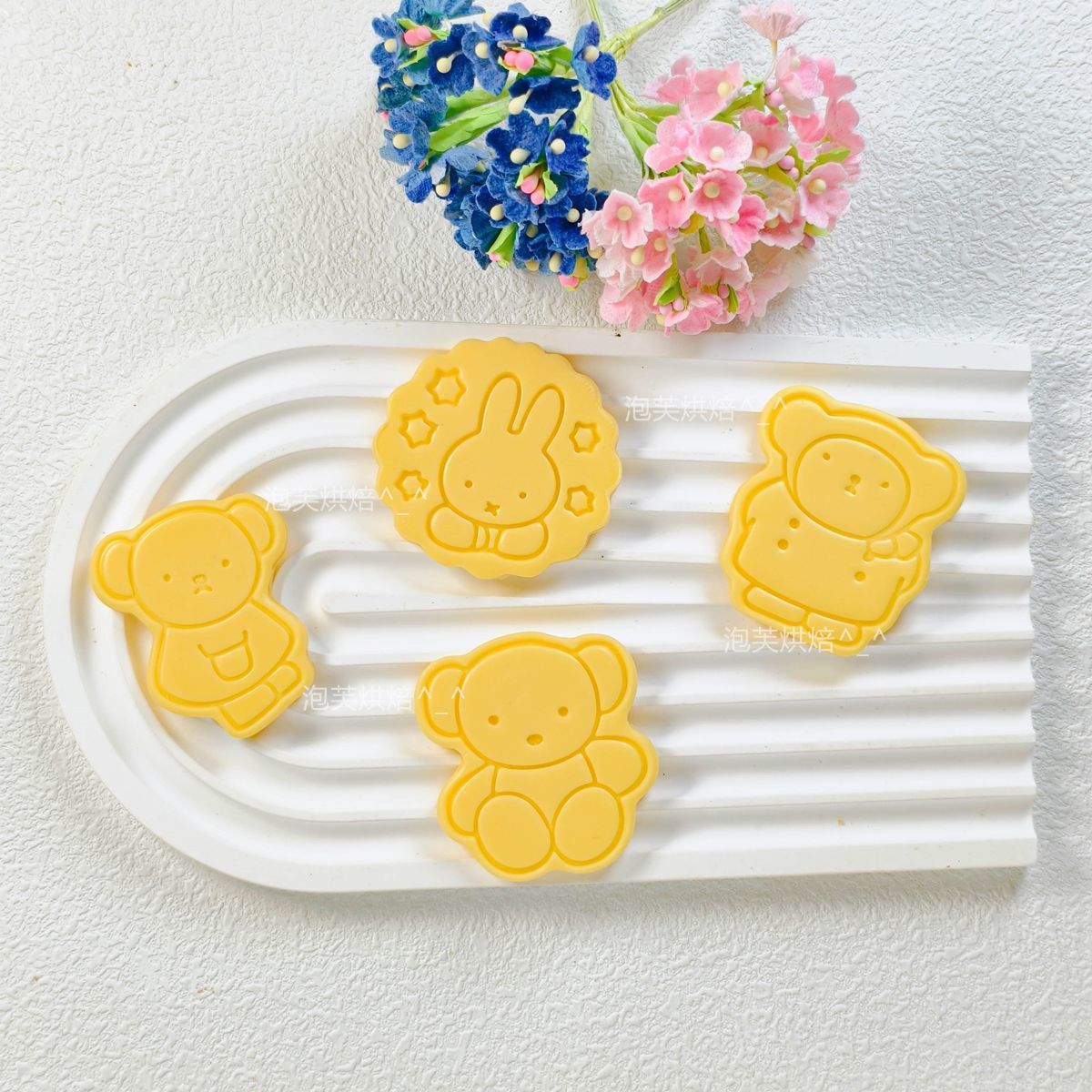 Leuke 3D Press Cookie Mold met - Baking Kitchen For Kids recensie en prijs