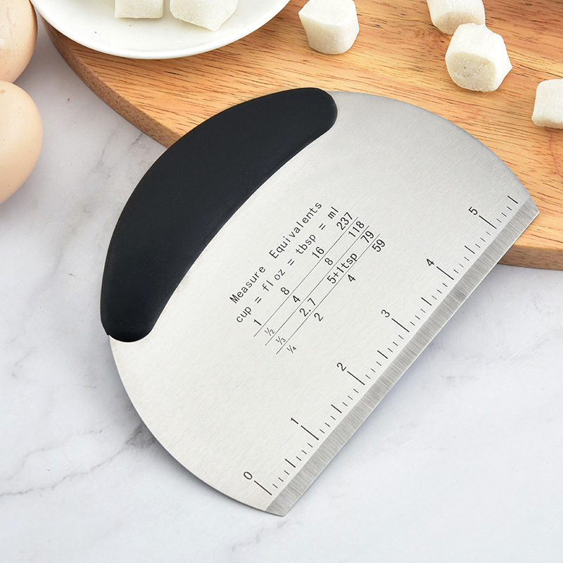 Roestvrijstalen deegsnijder, b - Bench Scraper Dough recensie en prijs