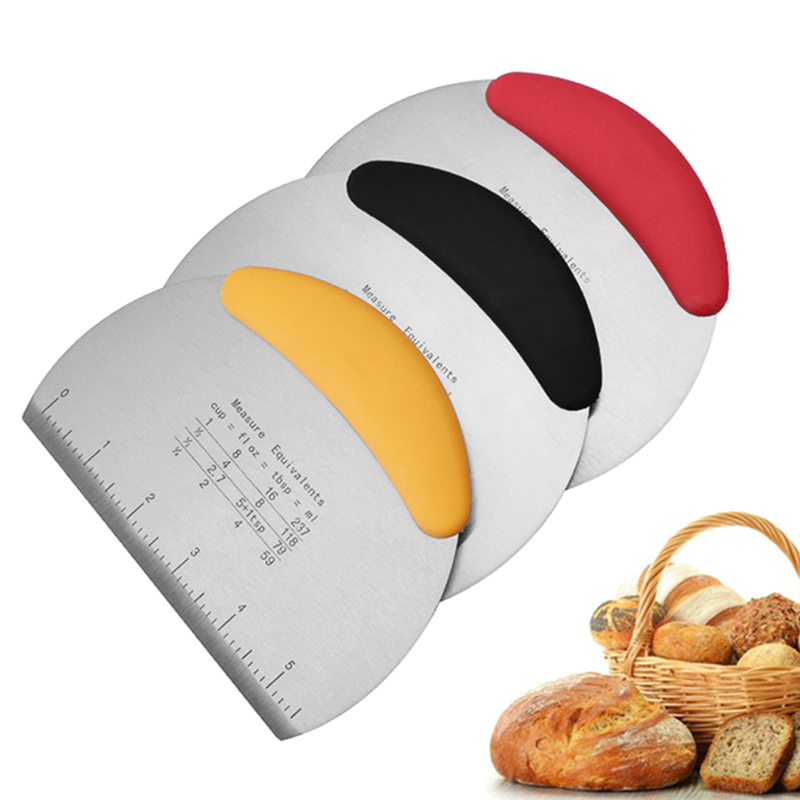 Roestvrijstalen deegsnijder, b - Bench Scraper Dough recensie en prijs