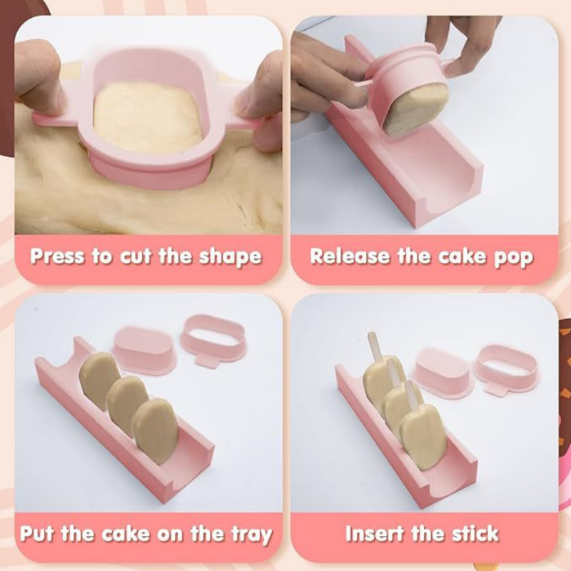 Cake Pop Vormpjes Set met Bakp - Baking Kitchen Set recensie en prijs