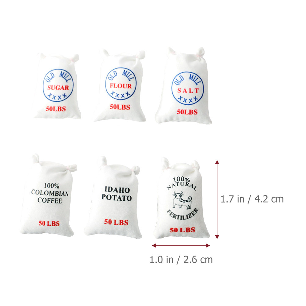 6 stuks miniatuurzakjes voor b - Baking Kitchen For Kids recensie en prijs