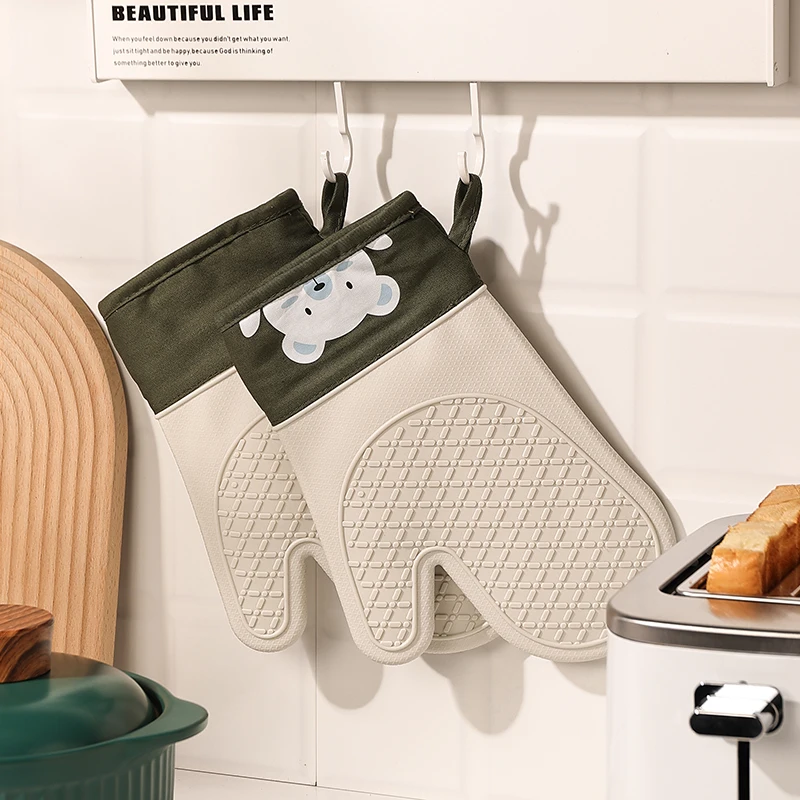 Siliconen warmte-isolatiehands - Kitchen Baking Gloves recensie en prijs