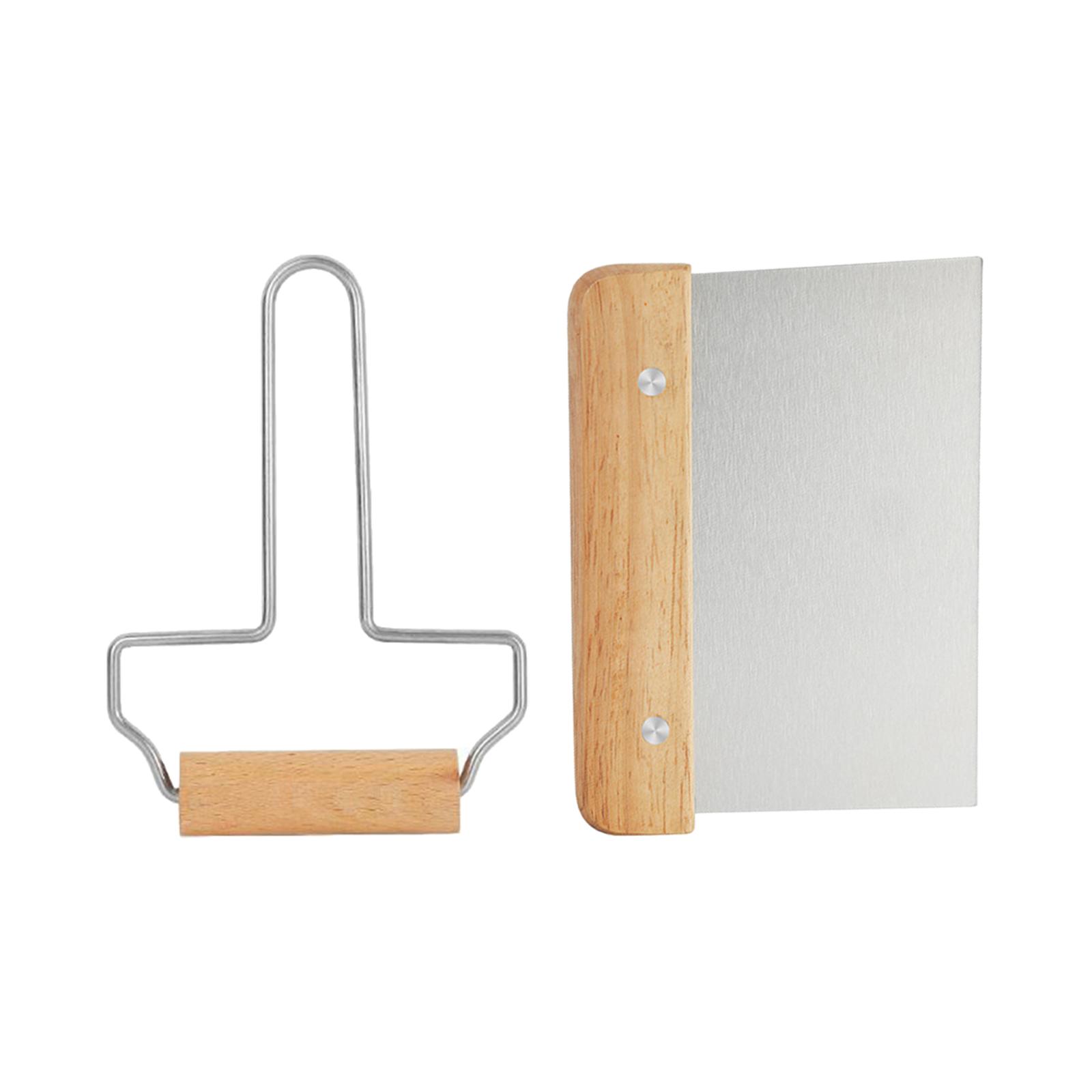 2x Noedelmes Met Vormingsrol R - Bench Scraper Dough recensie en prijs