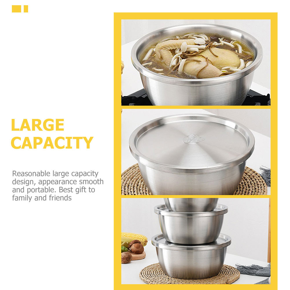 1 Set RVS Mengkom, Heavy Duty  - Kitchen Baking Storage Containers recensie en prijs