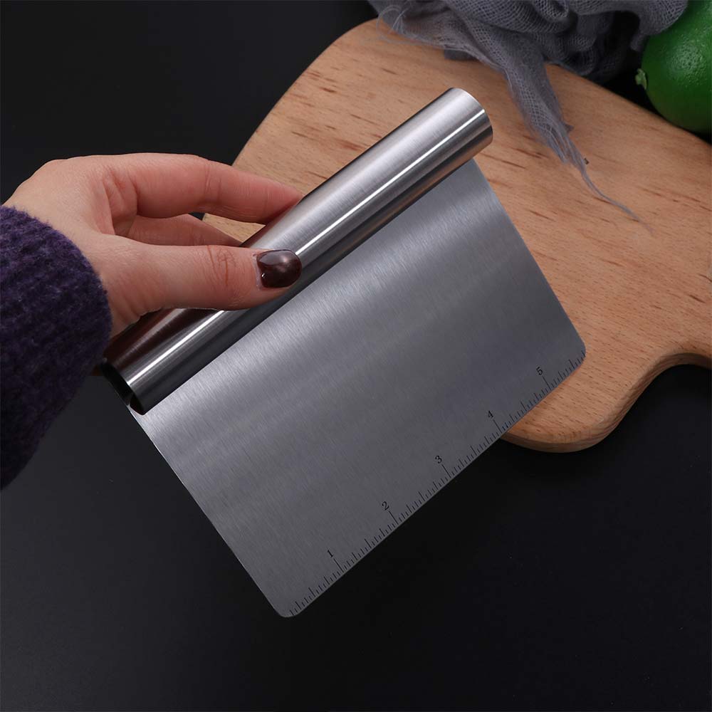 Multifunctionele roestvrijstal - Bench Scraper Dough recensie en prijs