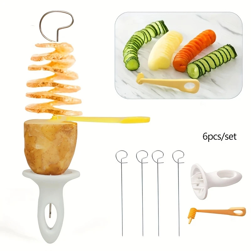 6-delige roestvrijstalen spira - Kitchen Jobs recensie en prijs
