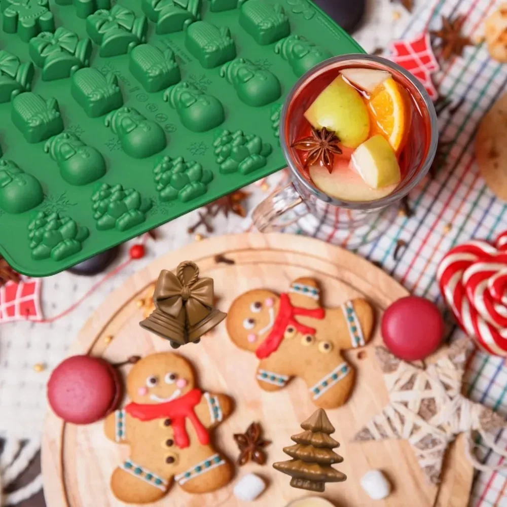 Kerst Siliconen Chocolade Schi - Kitchen Baking Gloves recensie en prijs
