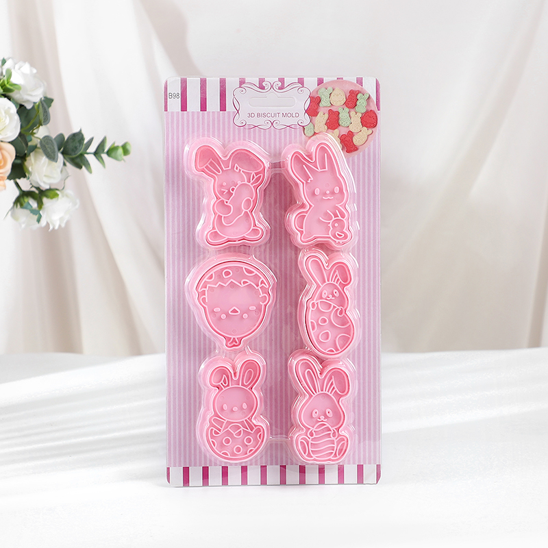 6 stks/set Paashaas Cookie Cut - Baking Kitchen Set recensie en prijs