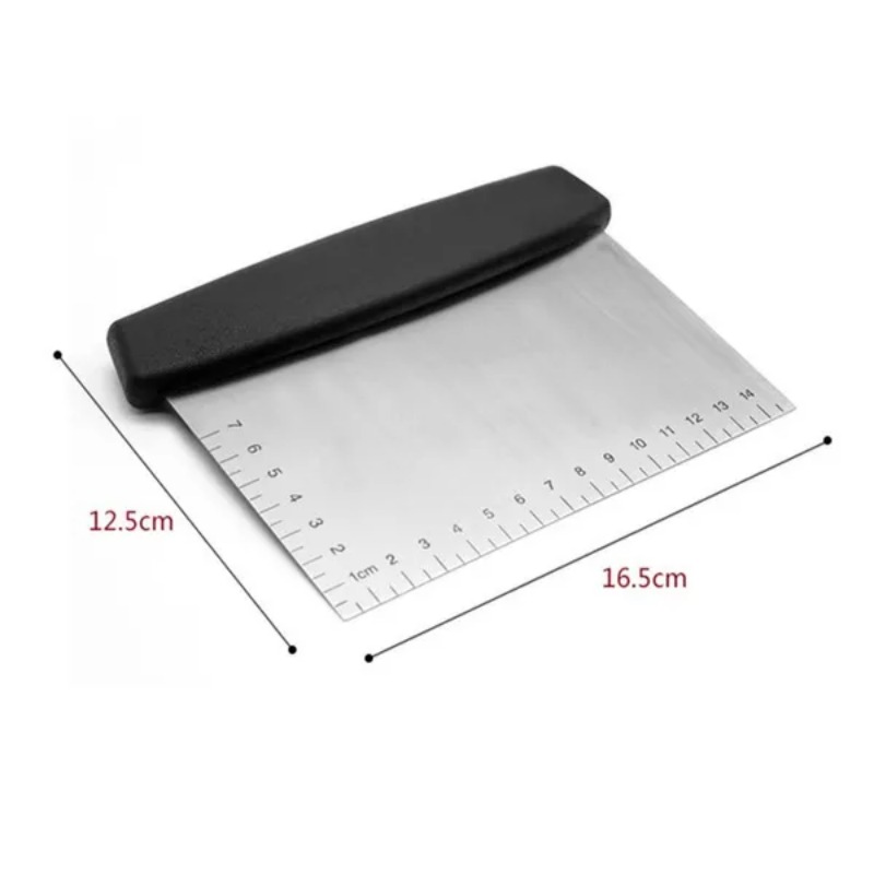 1-delige roestvrijstalen banks - Bench Scraper Dough recensie en prijs