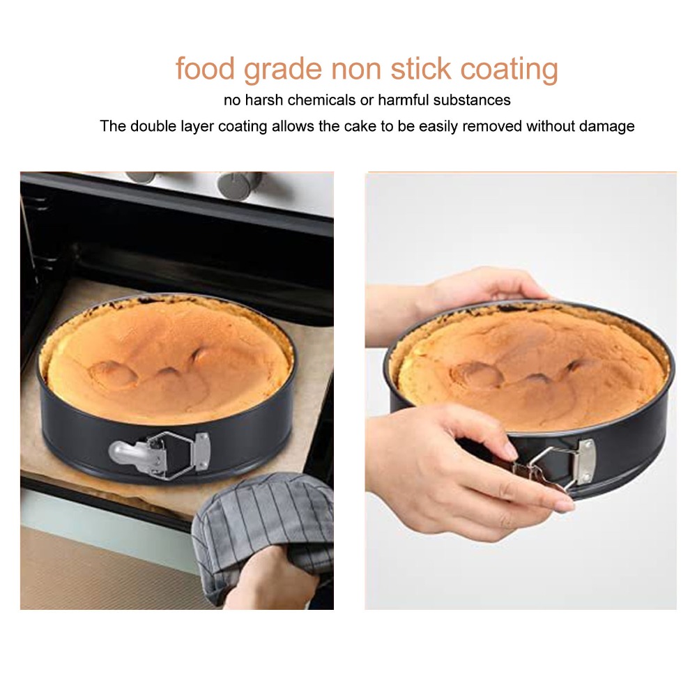 3-delige cakevormset van carbo - Springform Pan Set recensie en prijs