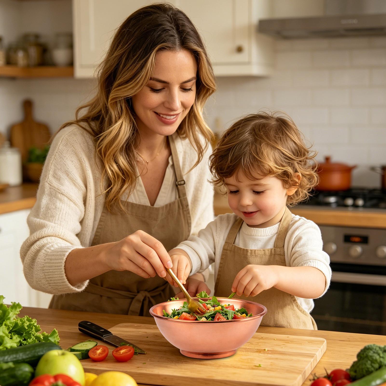 Koperen kom Grote opbergcontai - Kitchen Baking Storage Containers recensie en prijs