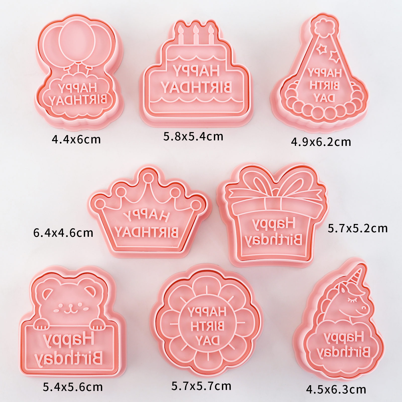 8 stks Gelukkige Verjaardag Co - Baking Kitchen For Kids recensie en prijs