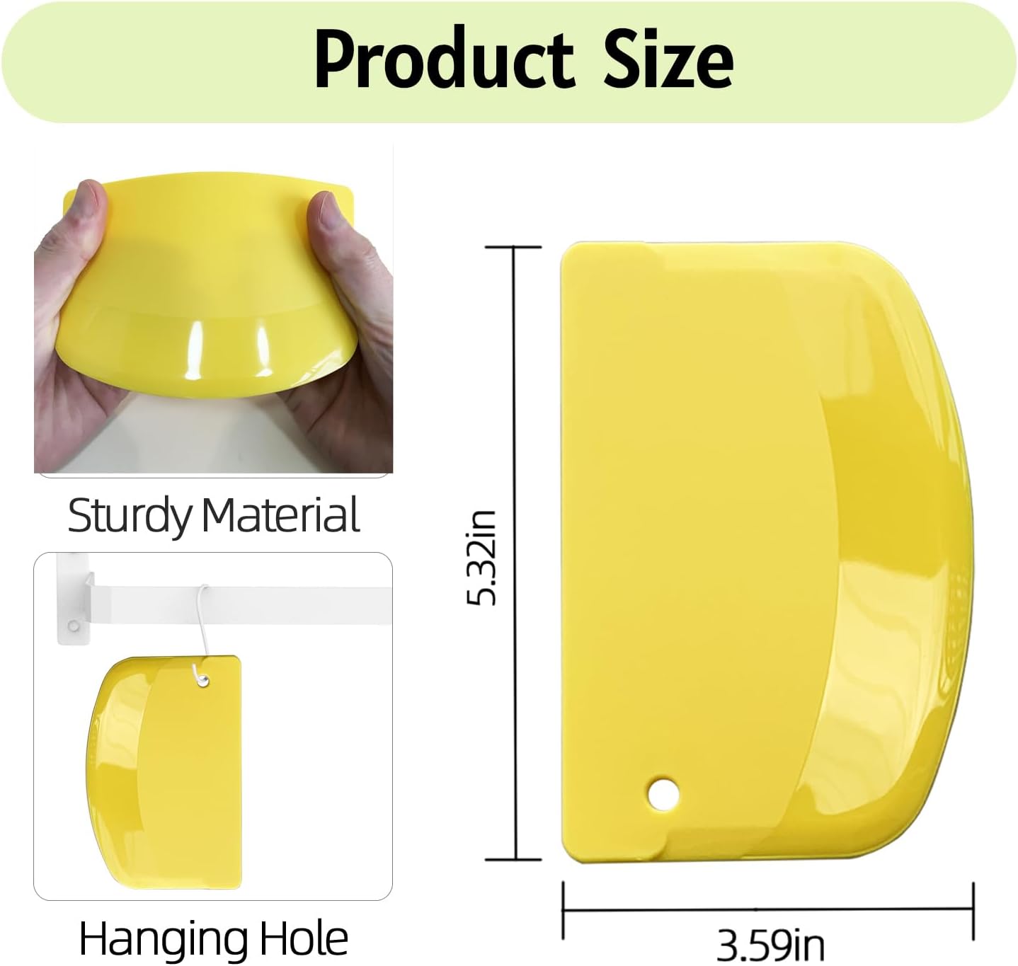 Deegschraper Plastic deegsnijd - Bench Scraper Dough recensie en prijs