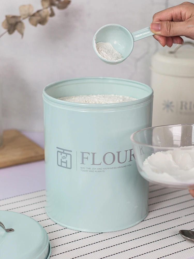 Ronde Type Bakmeel Opslagconta - Kitchen Baking Storage Containers recensie en prijs