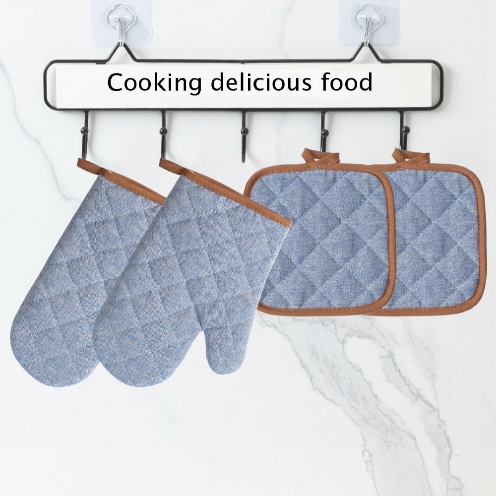 2 Stuks Anti Verbrandings Oven - Kitchen Baking Gloves recensie en prijs