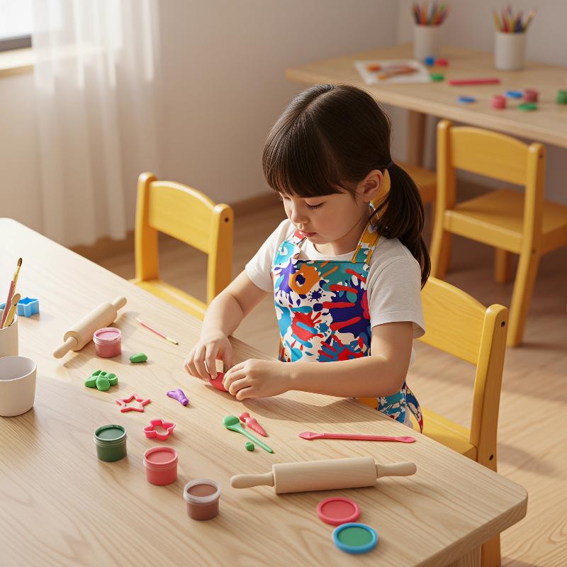 Nieuwe kinder polyester kunsts - Baking Kitchen For Kids recensie en prijs