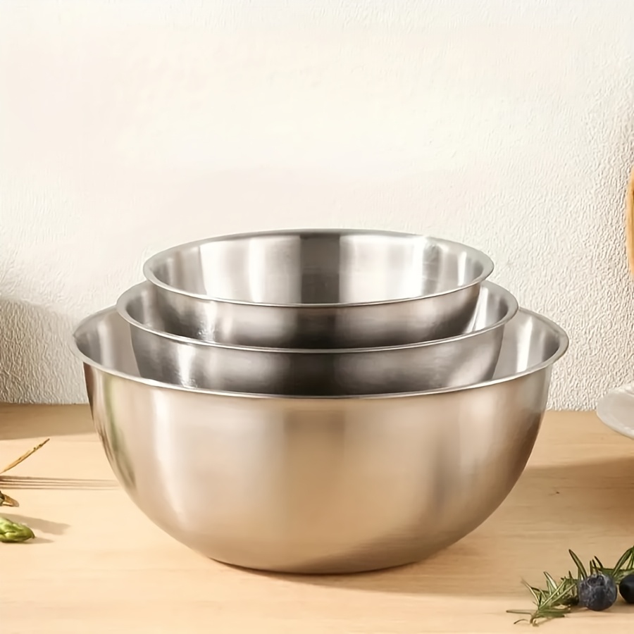 3-delige RVS Saladekom Set, Me - Baking Kitchen Set recensie en prijs
