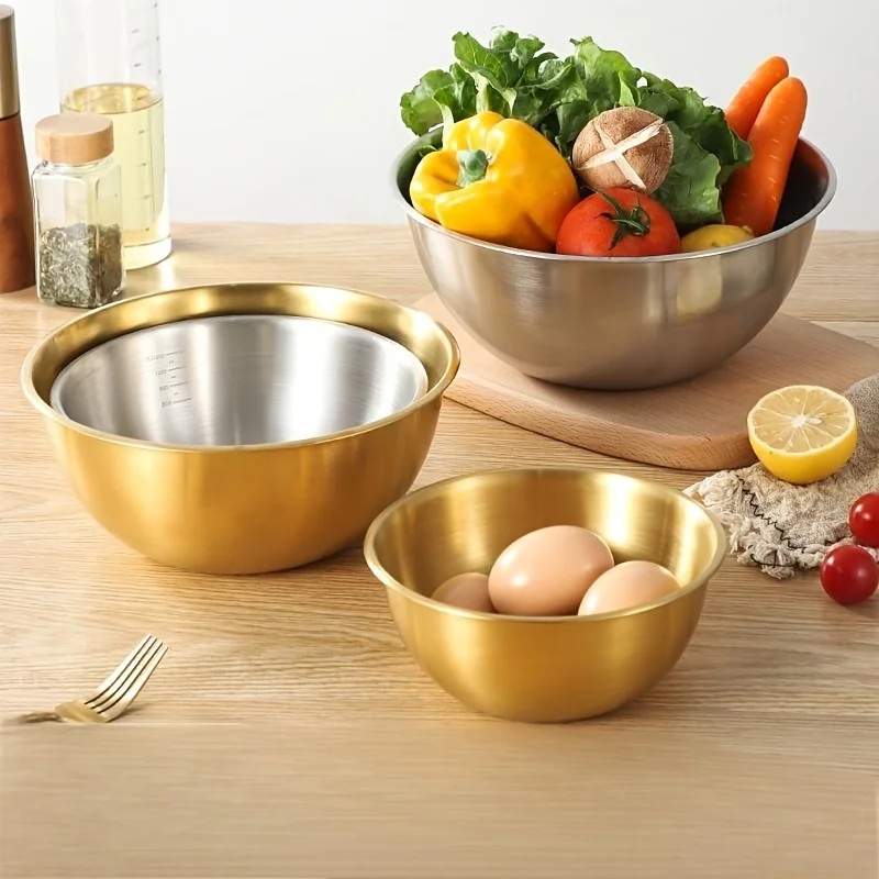 3-delige roestvrijstalen mengk - Baking Kitchen Set recensie en prijs